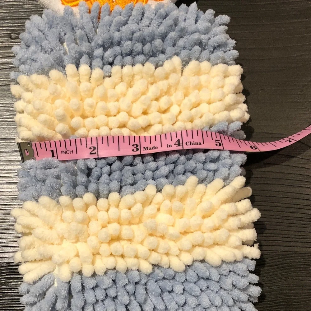 Donald Duck Blue and Cream Hanging Towel